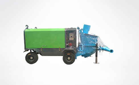 小型液壓濕噴機